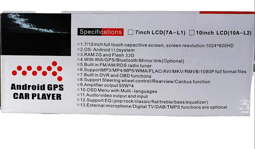 Android Multimedia GPS Video Player za Auto 45Wx4 - Image 4