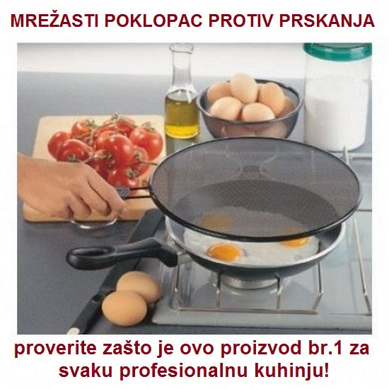 Mrežasti poklopac protiv prskanja - Image 3
