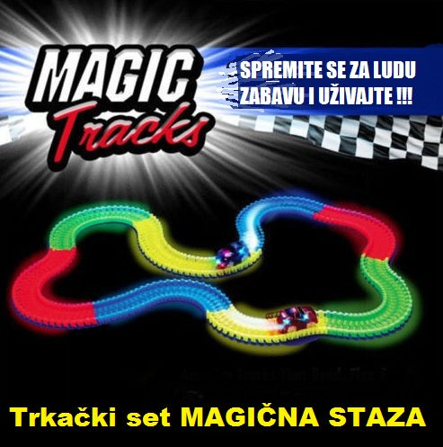 MAGIČNA STAZA – svetleći trkački set - Image 3