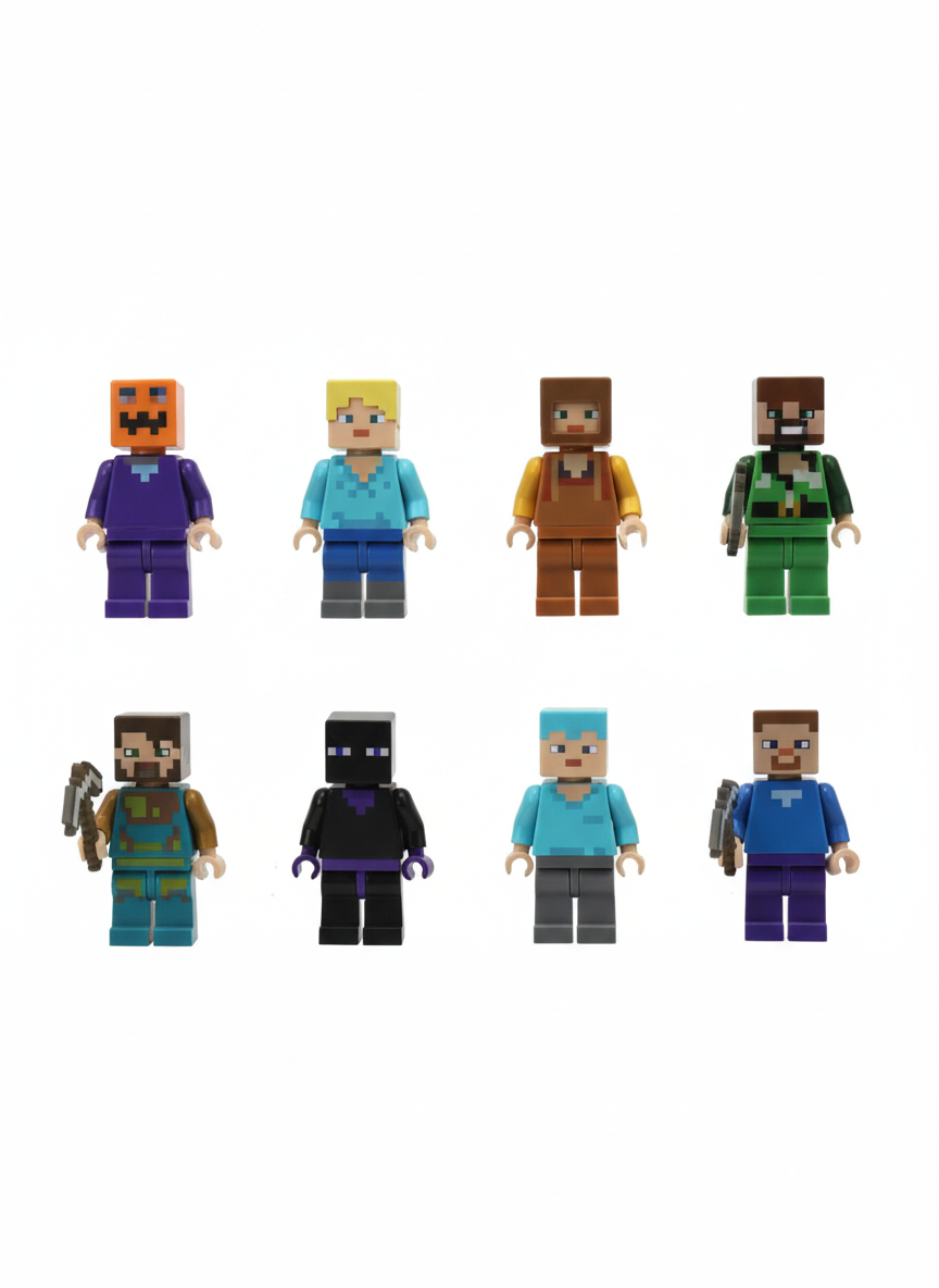 Set Figurica MY WORLD 12 komada - Blok Igracke Kolekcija - Image 2