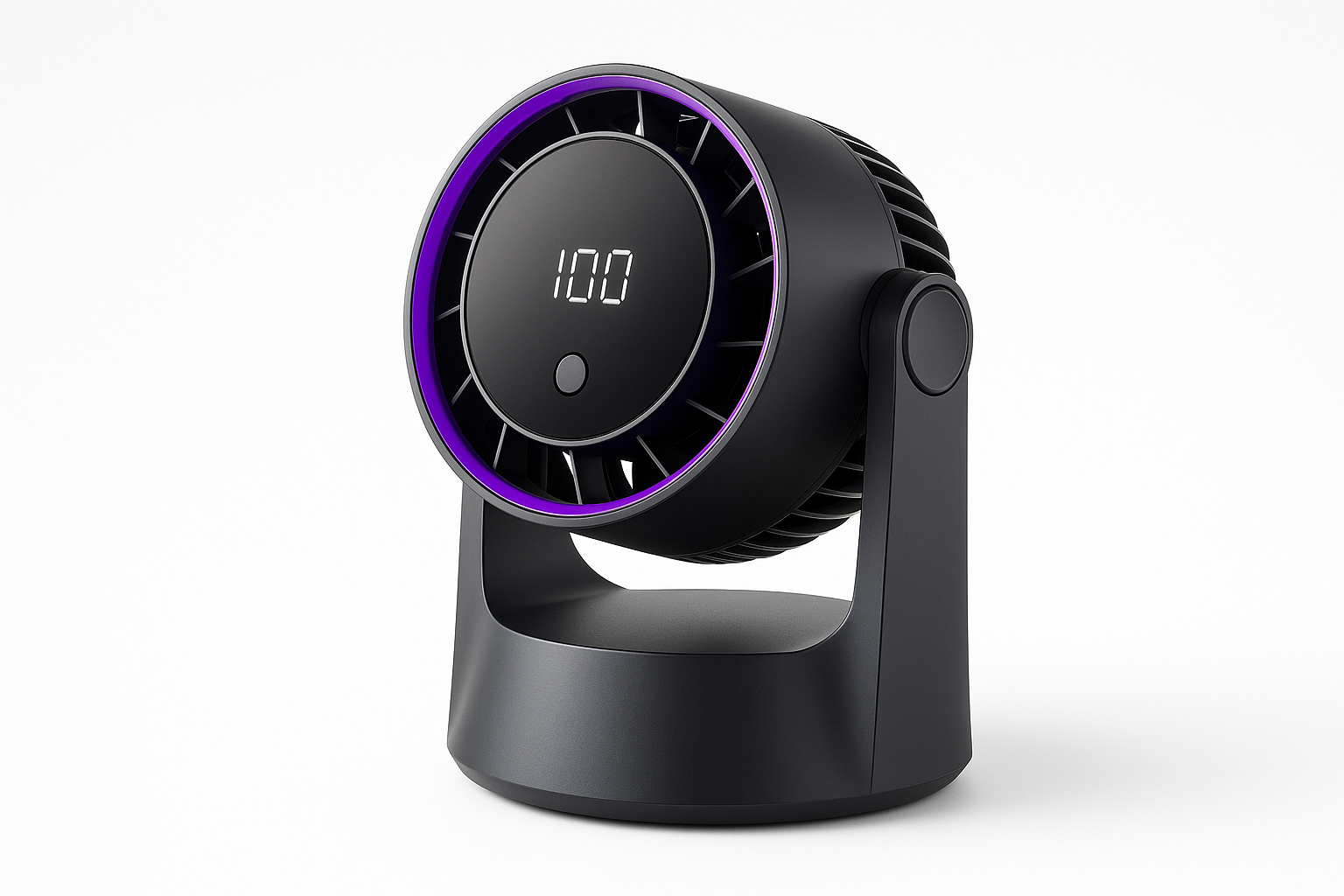 Desktop ventilator sa LED displejom - Cirkulacioni ventilator sa osvetljenjem - Image 2