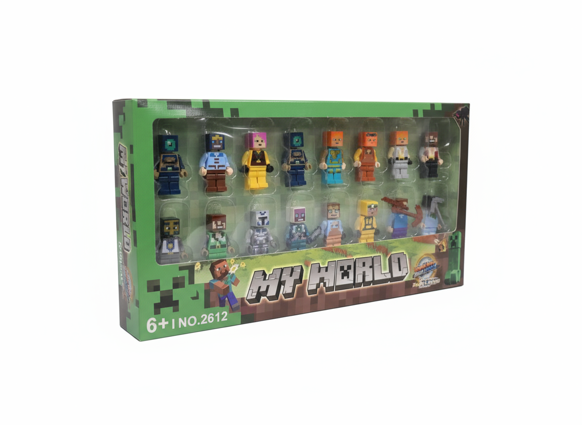 Set Figurica MY WORLD 16 komada - Blok Igracke Likovi - Image 3