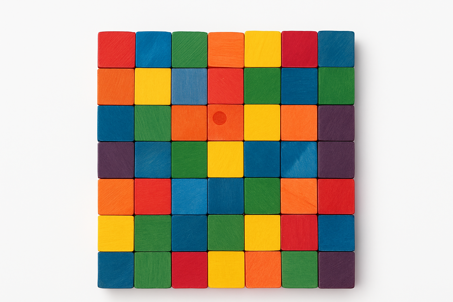 Drvene Kocke za Kreativne Radove - Sarene Kockice - Image 3