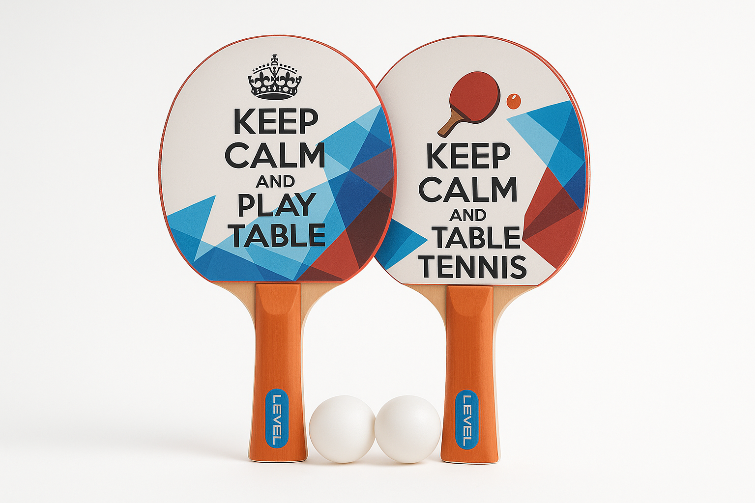 Set za ping pong - Kompletni set sa reketima mrezicom i lopticama - Image 3