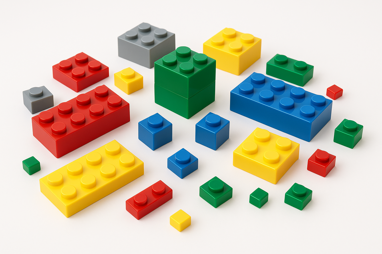 Kockice za slaganje - Set za konstrukciju 350 delova - Image 2