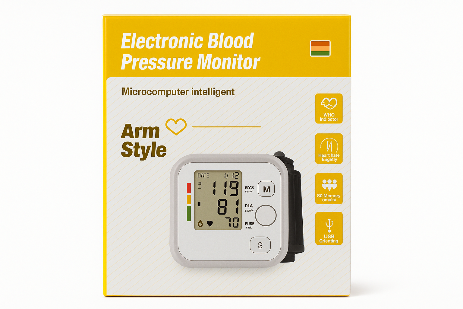 Inteligentni Merač Krvnog Pritiska - Mikrokompjuterski Monitor - Image 2