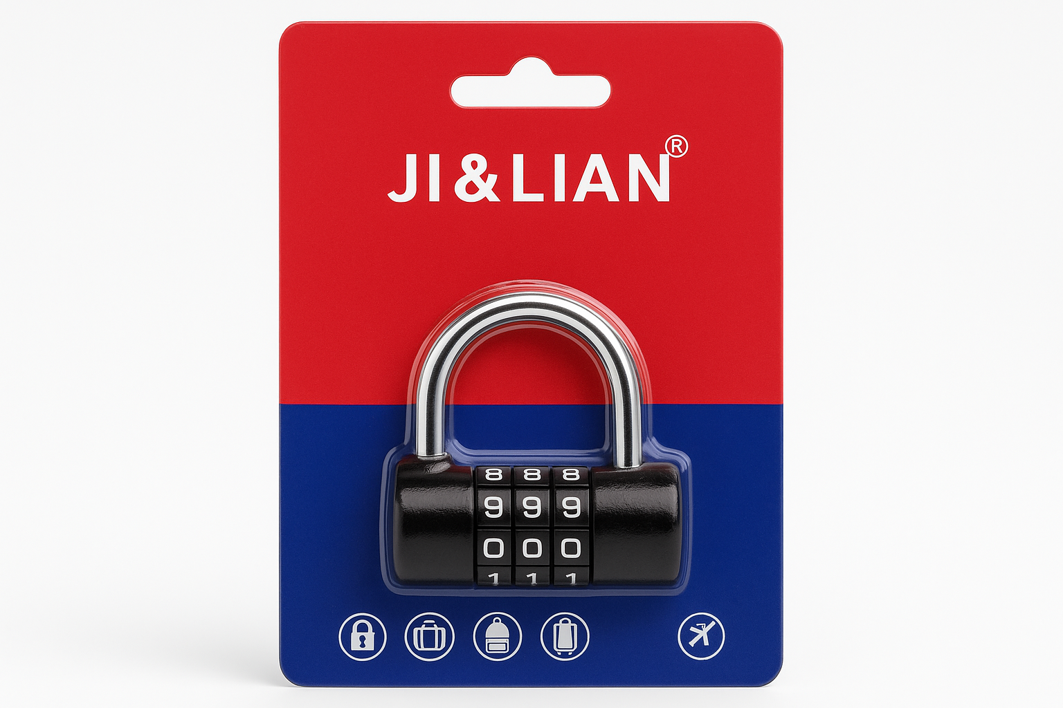 Kombinacioni Katanac JI&LIAN 4 Cifre 1+1 gratis - Image 2