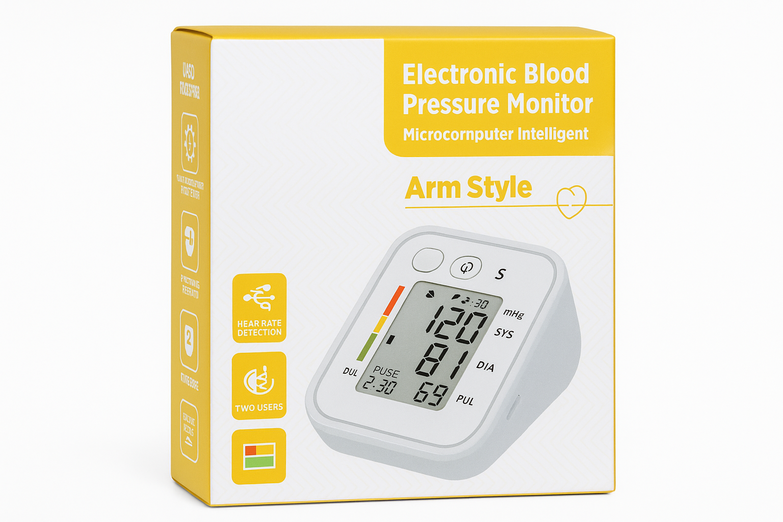 Elektronski Merač Krvnog Pritiska - Digitalni Monitor za Ruku - Image 2