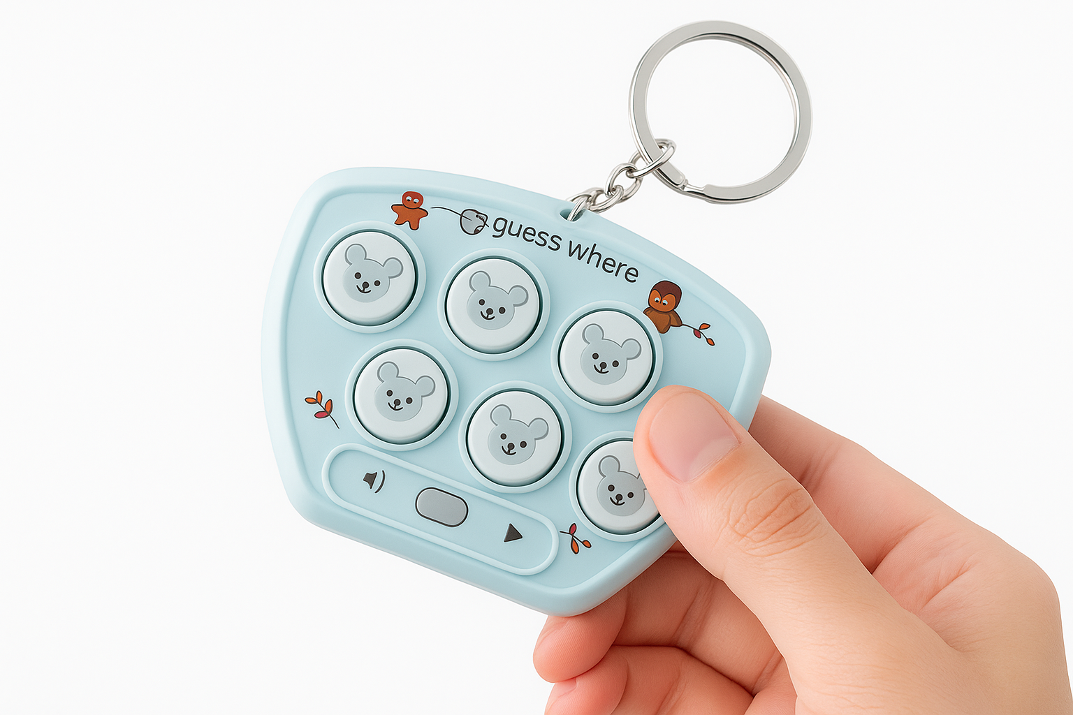 Guess Where Elektronska Igra na Privesku