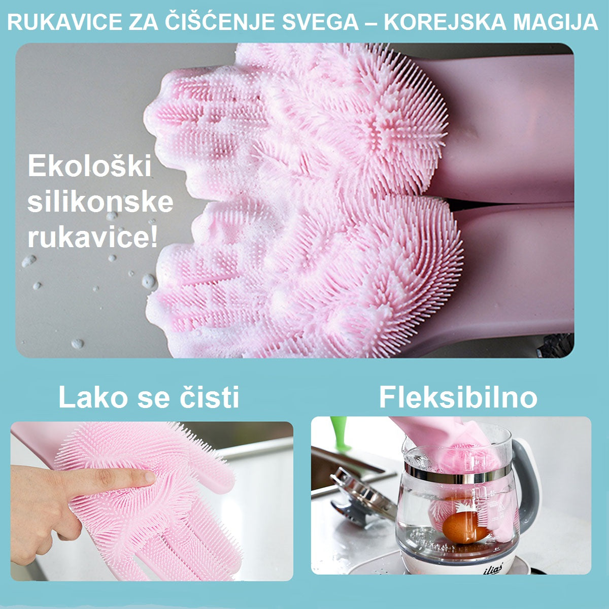 RUKAVICE ZA ČIŠĆENJE SVEGA – KOREJSKA MAGIJA - Image 5