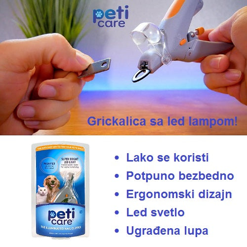 GRICKALICA SA LED LAMPOM – PETI CARE - Image 2