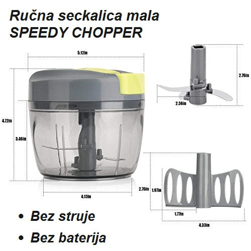 Ručna seckalica mala – SPEEDY CHOPPER - Image 3